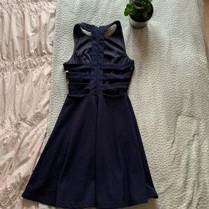 Lulu’s Dark Blue Mini Dress
